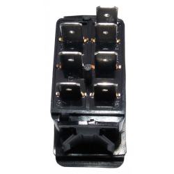 Przełącznik carling ON-ON 2-pozycje 7-pin 2 LED niebieski 12V